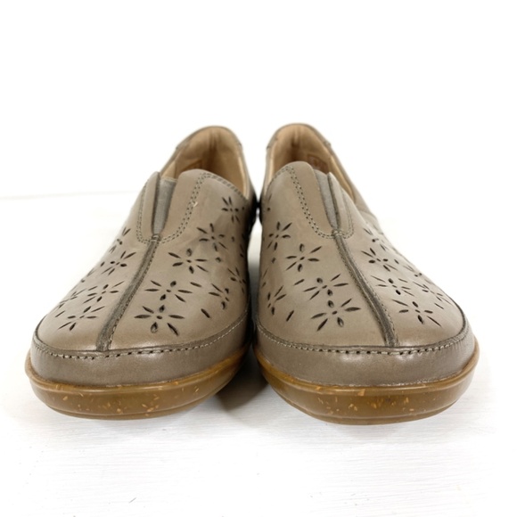 Clarks Everlay Dairyn Taupe Leather Slip On Comfort Loafer Sz. 7 M - Picture 5 of 13
